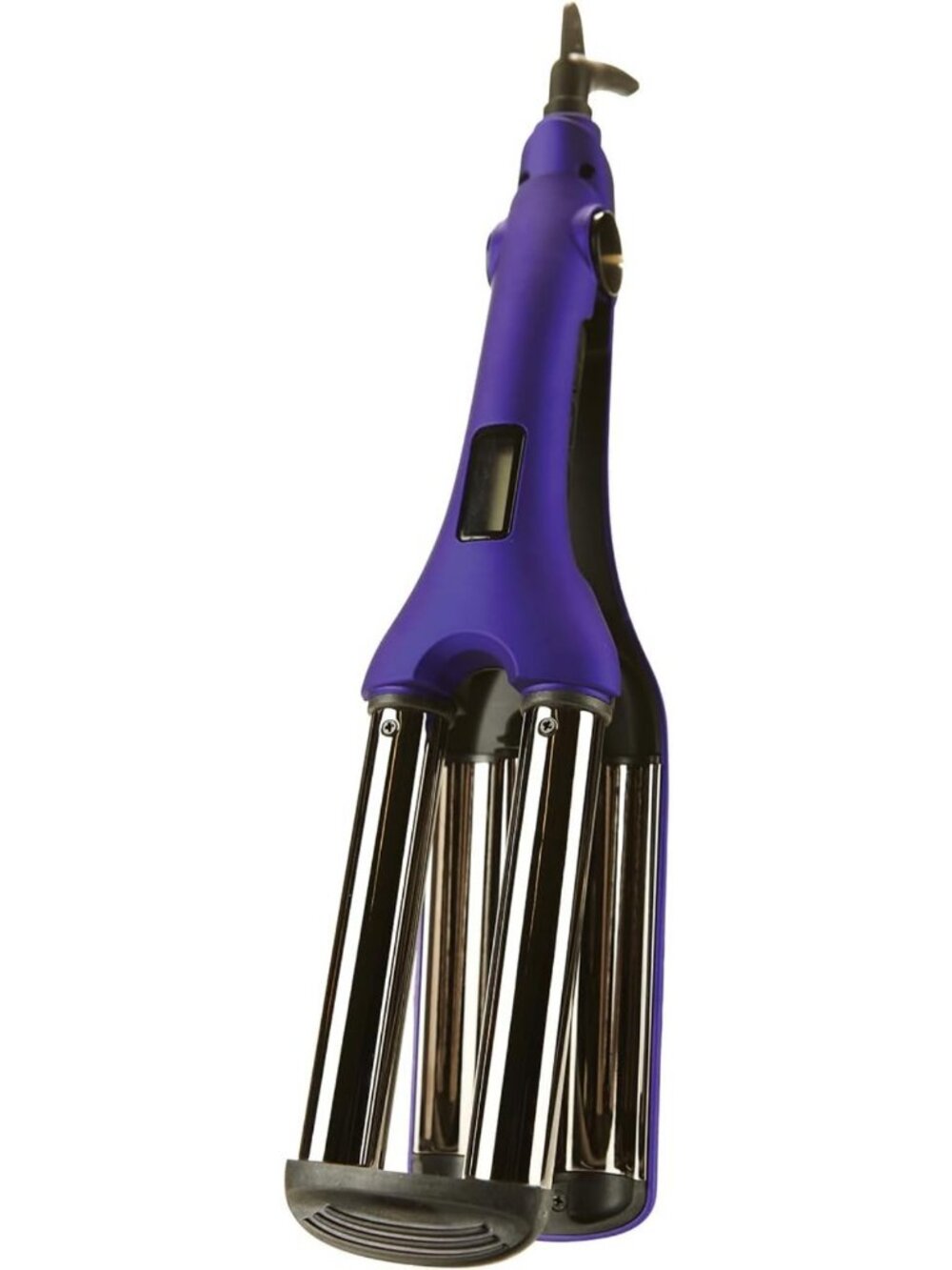 Triple Barrel Hair Waver - Ion Titanium Curling Iron for Beachy Waves & Curls